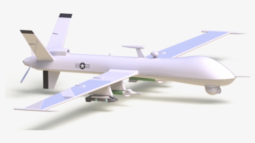 Predator Drone Png - Predator Drone Cad, Transparent Png, Free Download