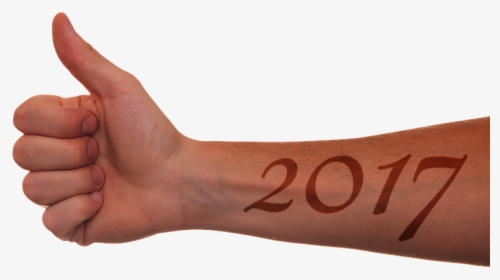 Like, Tattoo, Thumb, High, Positive, New Year"s Day - Thumbs Up Hand, HD Png Download, Free Download