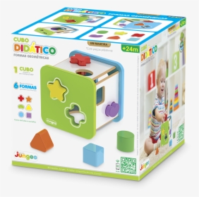 Cubo Didático Formas Geométricas - Baby Toys, HD Png Download, Free Download
