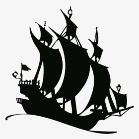Queen Anne's Revenge Silhouette, HD Png Download, Free Download