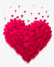 Valentines Day Heart Png - Whatsapp Profile Picture Dp, Transparent Png, Free Download
