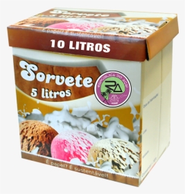 Sorvete 10 - Caixa De Sorvete 5 Litros, HD Png Download, Free Download