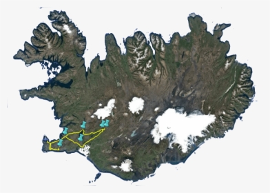 Draw The Map Of Iceland, HD Png Download, Free Download