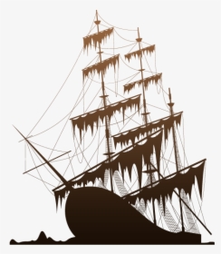 Pirate Ship Vector, HD Png Download, Free Download