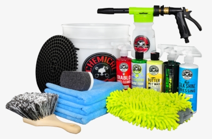 Arsenal Builder Car Wash Kit With Torq Foam Blaster - Chemical Guys Car Wash Kit, HD Png Download, Free Download
