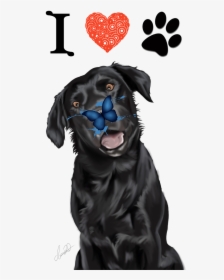 Labrador Dog Love Free Picture - Labrador Retriever, HD Png Download, Free Download