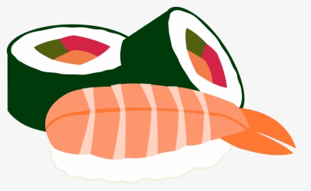 Sushi Clip Art - Sushi Clipart, HD Png Download, Free Download