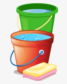 Cartoon Bucket Of Water, HD Png Download, Free Download