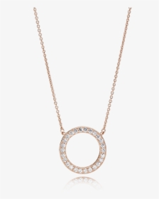Hearts Of Pandora Necklace Rose Gold, HD Png Download, Free Download