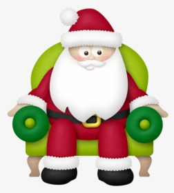 Christmas Father Clipart Png - Santa Claus, Transparent Png, Free Download