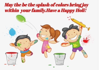 Happy Holi Messages - Funny Holi Wishes In Hindi, HD Png Download, Free Download