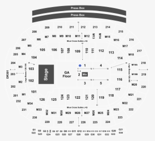 Little Caesars Concert Seating Chart, HD Png Download, Free Download