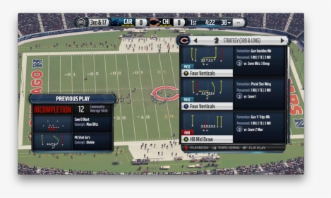 Play Call Screen Developed For Madden Nfl - Scoreboard, HD Png Download, Free Download