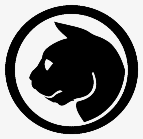 Cat Head Silhouette Logo, HD Png Download, Free Download