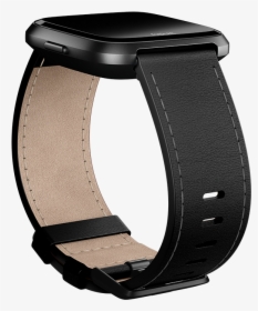 Fitbit Versa 2 Bracelet Cuir Homme, HD Png Download, Free Download