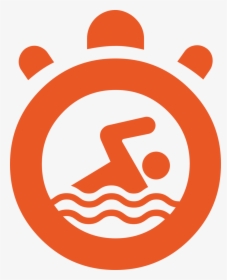 Swim Performance Lab Icon Orange - Circle, HD Png Download, Free Download