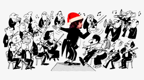 With The Orchestra - Orchestra Clip Art, HD Png Download, Free Download