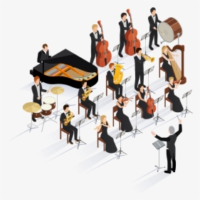 Orchestra, HD Png Download, Free Download