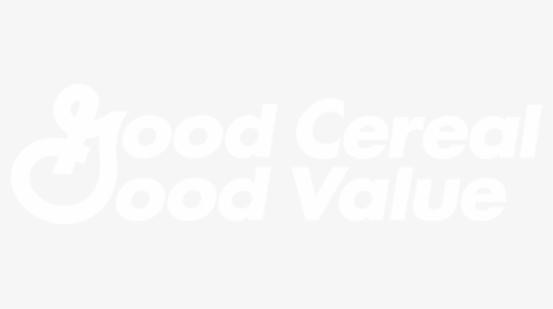 Good Cereal Good Value Logo Black And White - Leinster Rugby Logo White, HD Png Download, Free Download