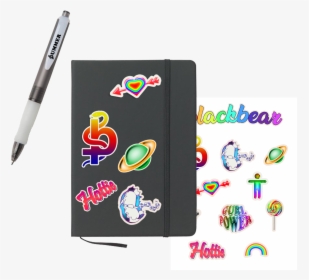 Journal, Pen, Sticker Bundle"  Class="lazyload Lazyload, HD Png Download, Free Download