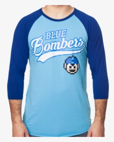 Blue Bomber Mega Man Shirt, HD Png Download, Free Download