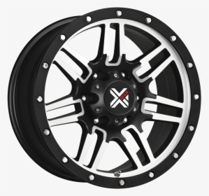 Car Tire Clipart Svg Royalty Free Download Flat Tire - Wheels 4x4 Usa 17x9 Black Machined, HD Png Download, Free Download