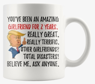 Funny Fantastic Girlfriend For 2 Years Coffee Mug, - 24th Anniversary Funny, HD Png Download, Free Download