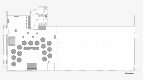 Event Space In Dallas - Floor Plan, HD Png Download, Free Download