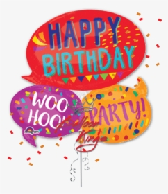 Happy Birthday Bubbles, HD Png Download, Free Download
