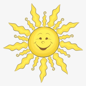 Smiley Face Sun Clipart Vector Free Stock Cartoon Clip - 대 일본 제국 만세, HD Png Download, Free Download