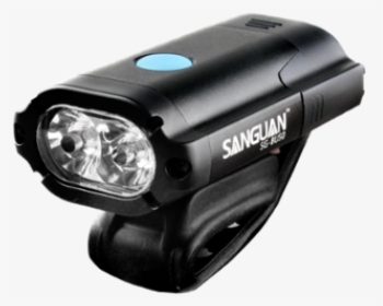 Rechargeable Usb 1100 Mah Front Bike Light With Light - Video Camera, HD Png Download, Free Download