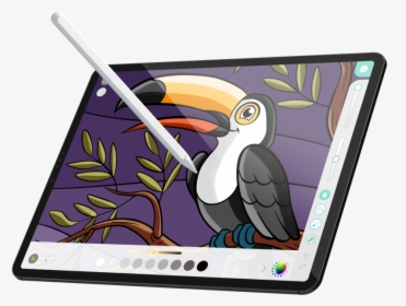 Pigment Coloring Apple Pencil - Hornbill, HD Png Download, Free Download