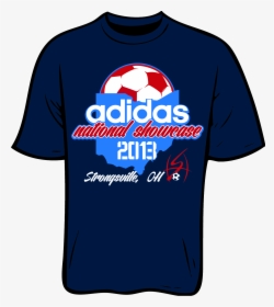 Adidas T Shirts Designs , Png Download - Adidas Soccer Logo T Shirt, Transparent Png, Free Download