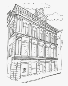 Artists Drawing Building - Gamla Stans Bokhandel, HD Png Download, Free Download