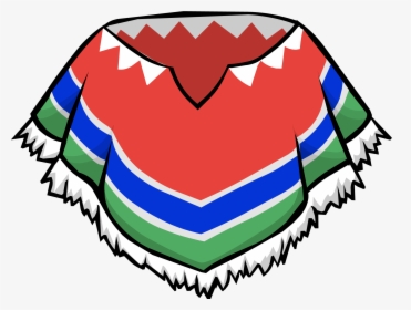 Club Penguin Rewritten Wiki - Mexican Poncho Png, Transparent Png, Free Download