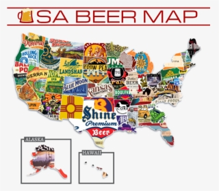 Beer Map Maroon2 - Graphic Design, HD Png Download, Free Download