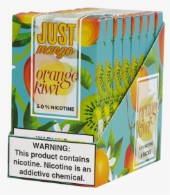 Just Mango Orange Kiwi - Fruit, HD Png Download, Free Download