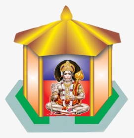 Sri Hanuman Temple - Shree Sanatan Dharam Hanuman Mandir, HD Png Download, Free Download