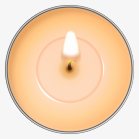 Round Orange Candle Png Clip Art, Transparent Png, Free Download