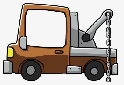 Clipart Tow Truck Towing A Car Png Free Library Tow - Cars Clip Art Tow Truck, Transparent Png, Free Download