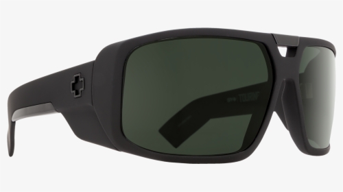 Soft Matte Black/happy Gray Green - Spy Sunglasses General, HD Png Download, Free Download