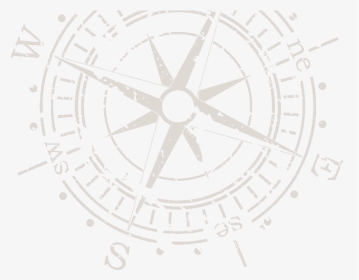 Transparent Compass Transparent Png - Compass Rose Wall Decal Stickers, Png Download, Free Download