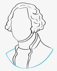 How To Draw George Washington - Line Art, HD Png Download, Free Download