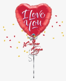 I Love You Heart - Love You Foil Balloon, HD Png Download, Free Download