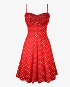 Thumb Image - Stop Staring Red Polka Dot Dress, HD Png Download, Free Download