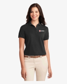Navy Blue Polo Uniform For Women, HD Png Download, Free Download