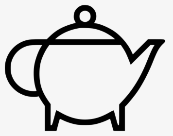 Kettle Pot Tea - Teapot White Png Icon, Transparent Png, Free Download