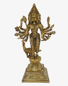 Brass Religious Tamil Hindu God Arumuga Velan Statue, - Statue, HD Png Download, Free Download