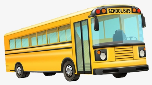 School Bus Png Image File - Realistic School Bus Drawing, Transparent Png, Free Download