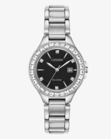 Silhouette Crystal Main View - Womens Citizen Watch Eco Drive, HD Png Download, Free Download